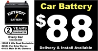 Detroit Battery S88.00 Automotive Battery